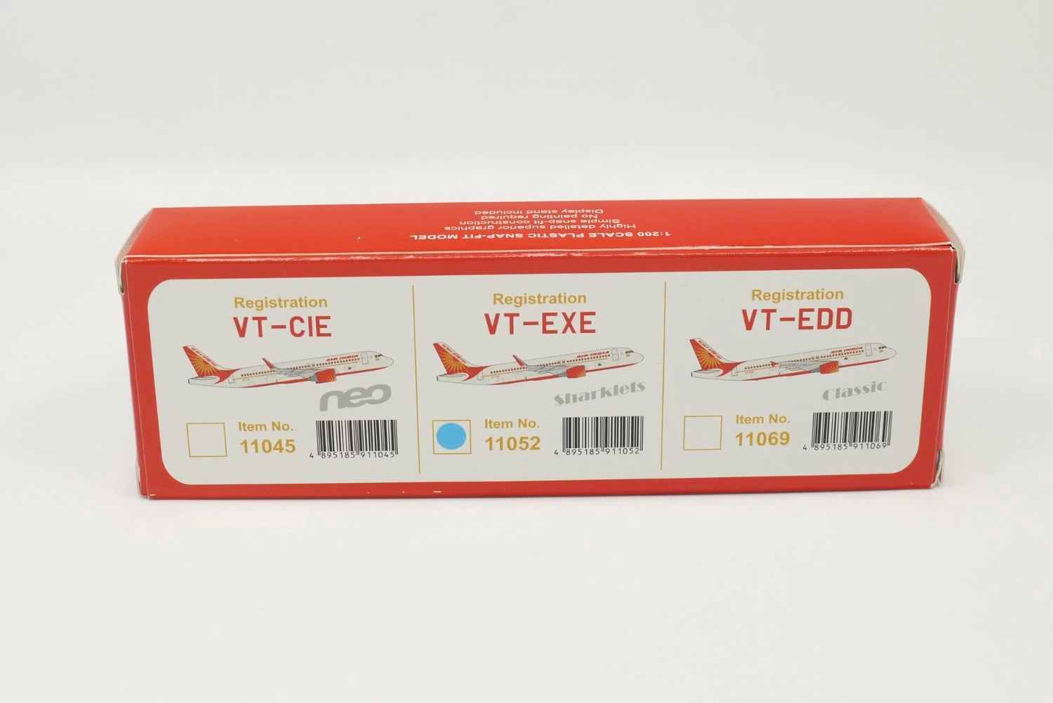 Air India Airbus A320 Sharklets VT-EXE 1/200 Aircraft Scale Model