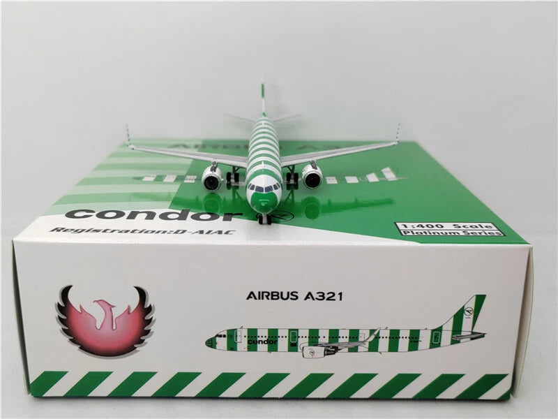 Phoenix Condor Airbus A321 D-AIAC Condor Island 1/400 Aircraft Scale Model