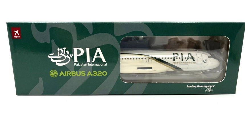 Hogan PIA Pakistan International Airbus A320 1/200 Aircraft Scale Model