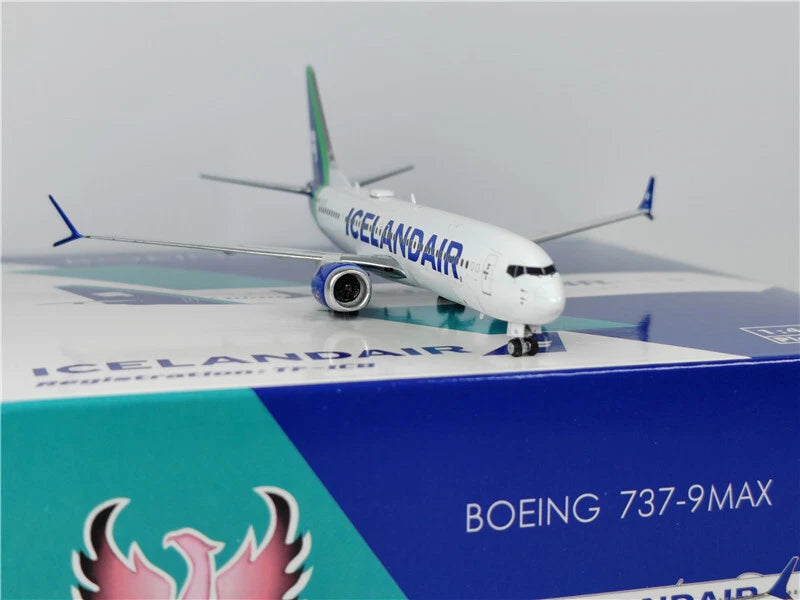 Phoenix Icelandair Boeing 737-900Max TF-ICB 1/400 Aircraft Scale Model