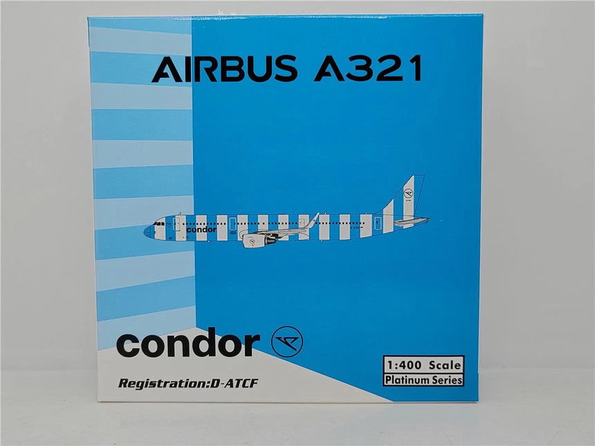 Phoenix Condor Airbus A321 D-ATCF Condor Sea 1/400 Aircraft Scale Model