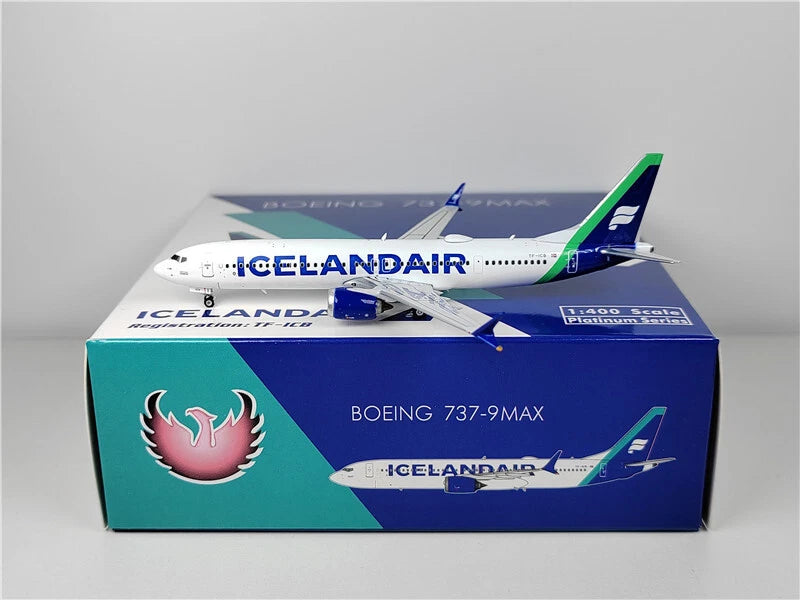 Phoenix Icelandair Boeing 737-900Max TF-ICB 1/400 Aircraft Scale Model