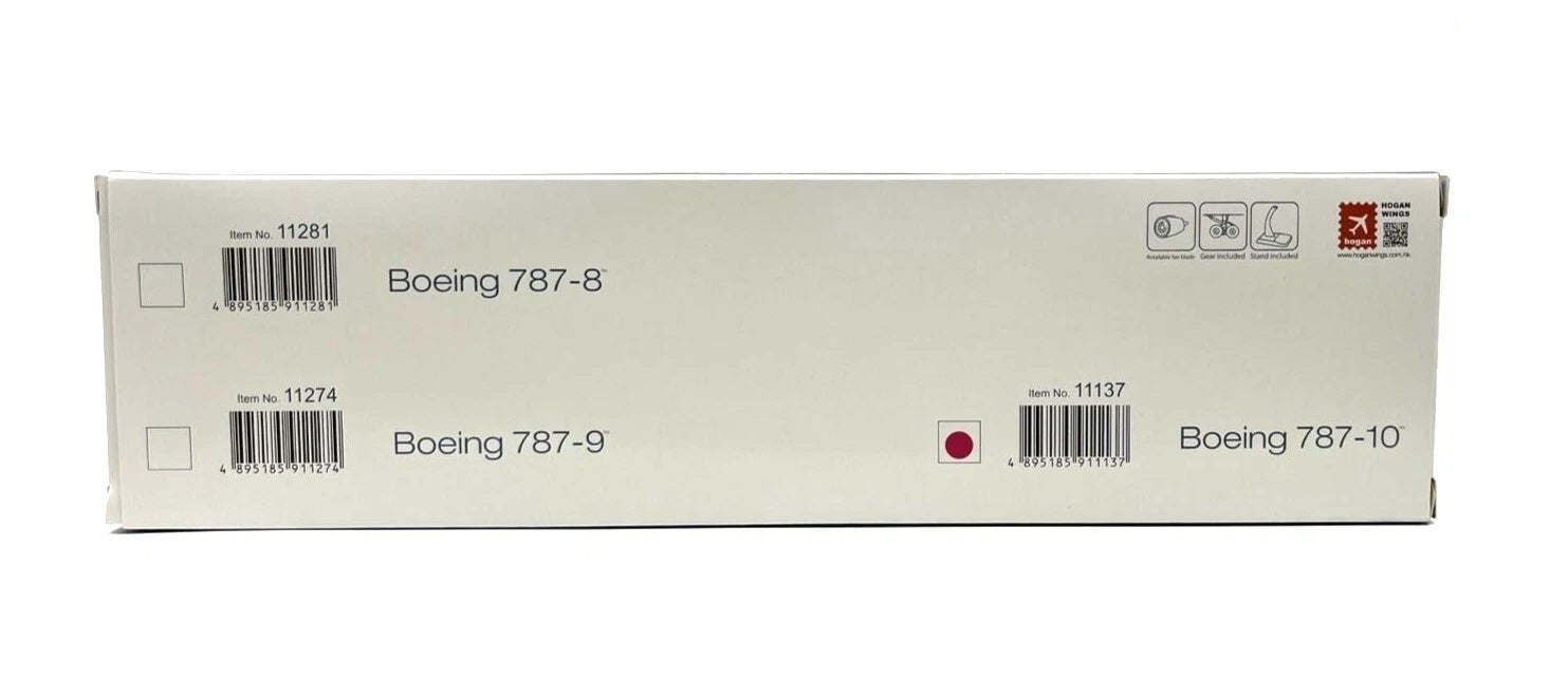 Hogan Boeing 787-10 Dreamliner Boeing Colors 1/200 Scale