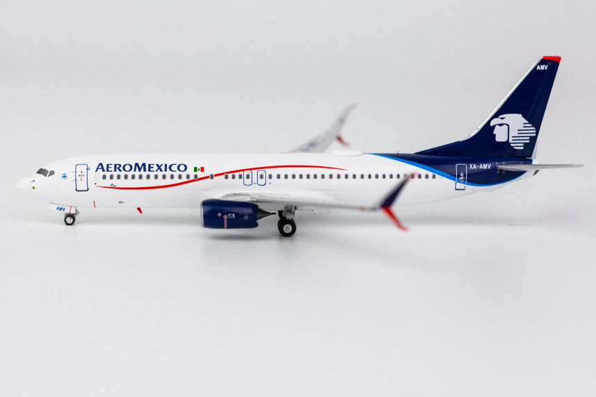 NG Models Aeroméxico 737-800 XA-AMV with scimitar winglets 1/400 Aircraft Scale Model