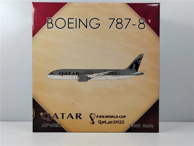 Phoenix Qatar Airways Boeing 787-8 A7-BCM 1/400 Aircraft Scale Model