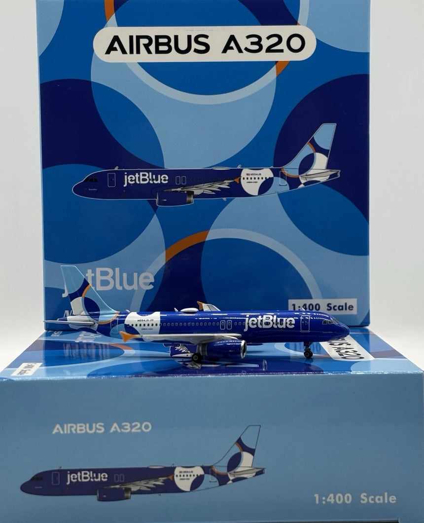 Phoenix JetBlue Airways Airbus A320 N554JB 1/400 Aircraft Scale Model