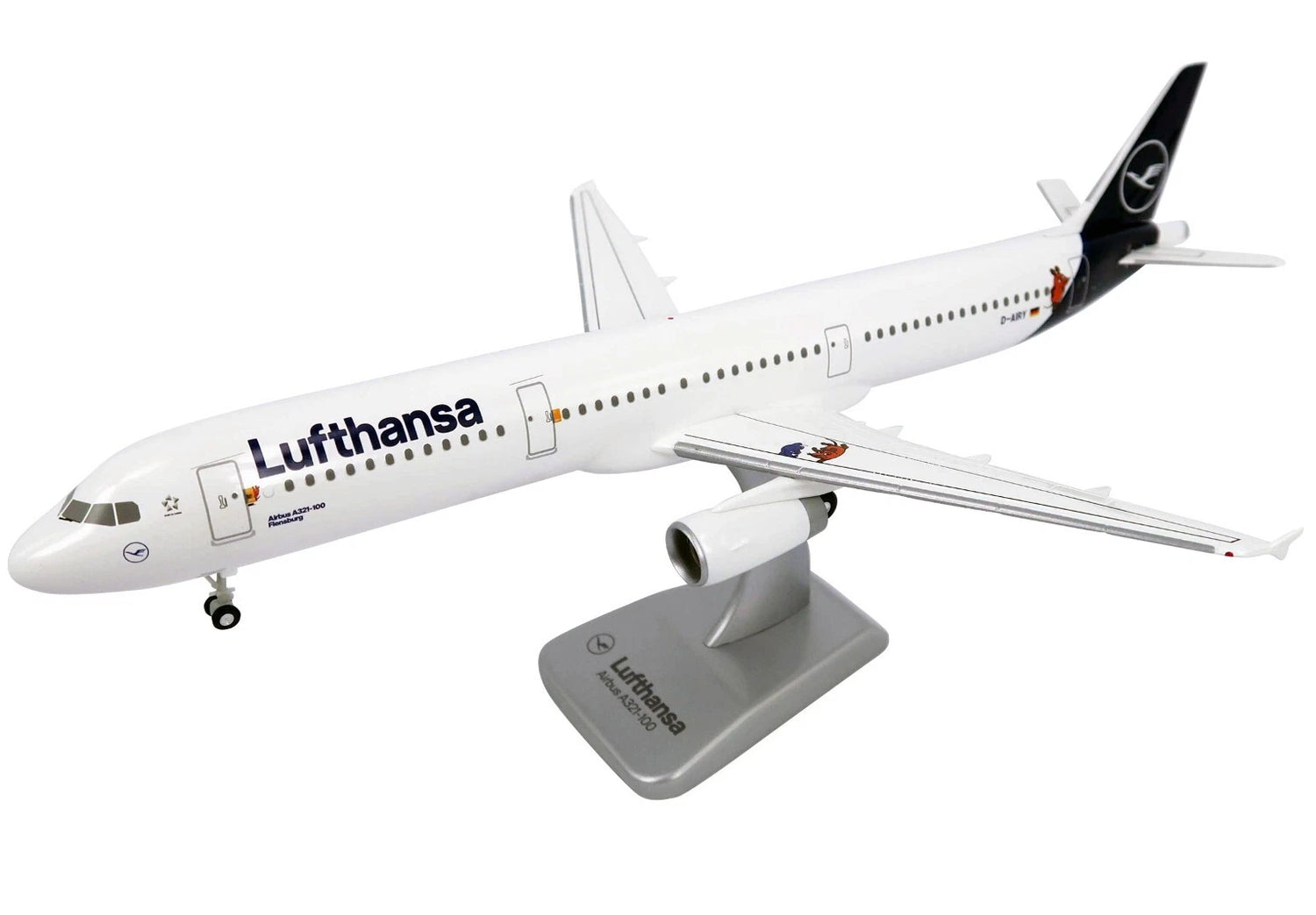 Hogan Lufthansa "Flensburg" Airbus A321 Bingen D-AIRY 1/200 Scale