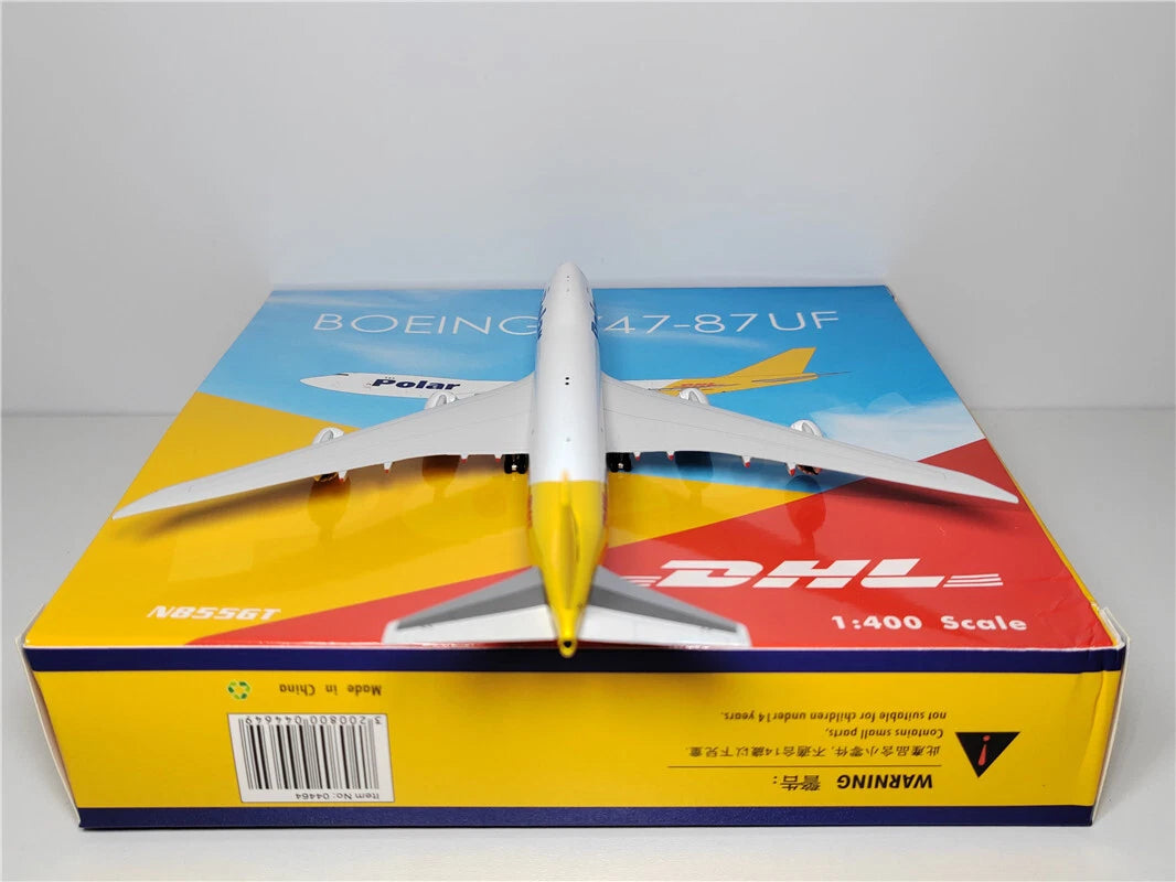 Phoenix DHL Polar Boeing 747-87UF N855GT 1/400 Aircraft Scale Model