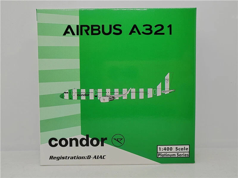 Phoenix Condor Airbus A321 D-AIAC Condor Island 1/400 Aircraft Scale Model