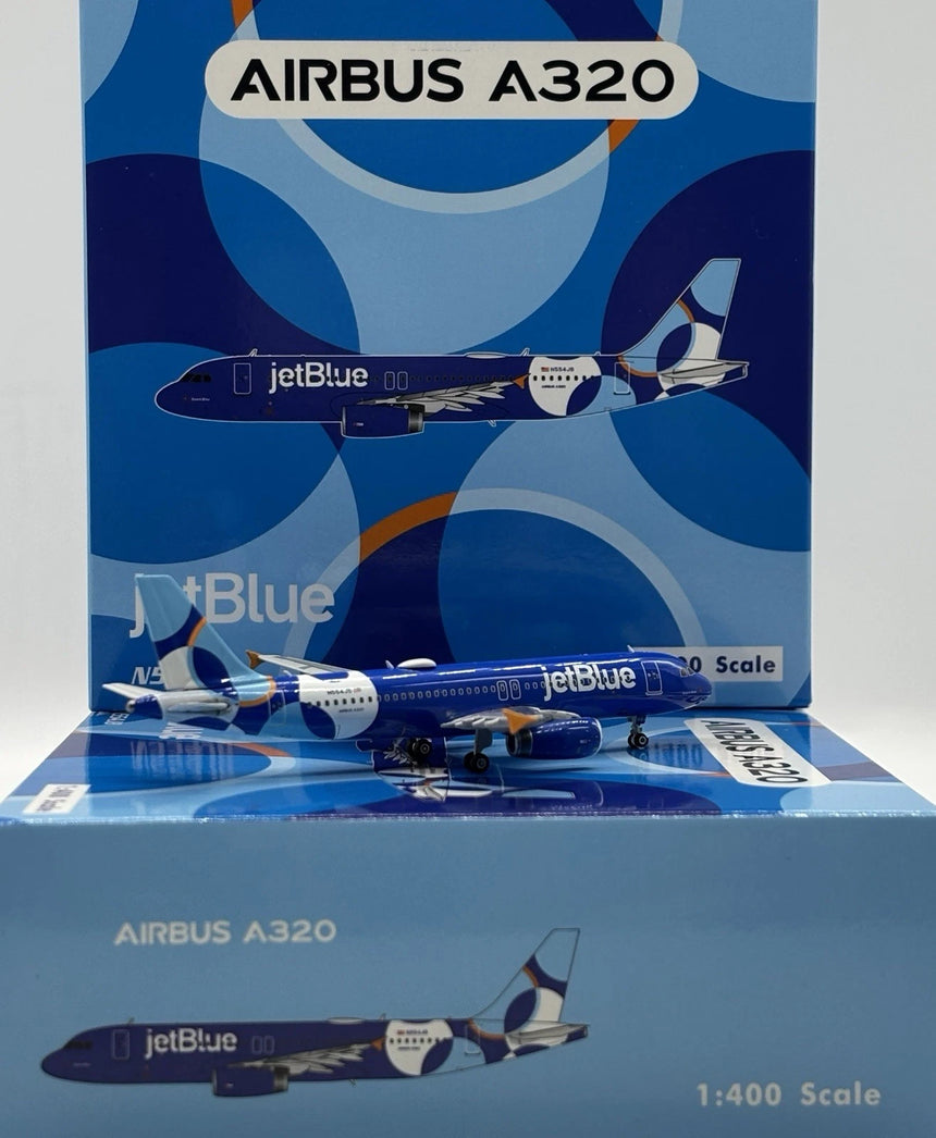 Phoenix JetBlue Airways Airbus A320 N554JB 1/400 Aircraft Scale Model