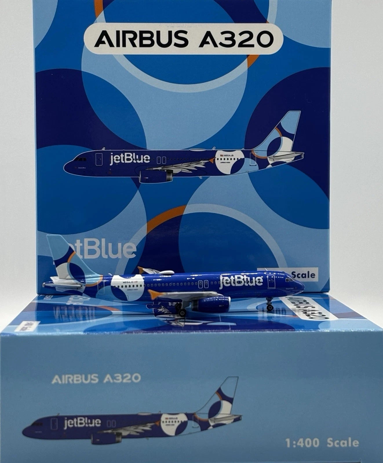 Phoenix JetBlue Airways Airbus A320 N554JB 1/400 Aircraft Scale Model