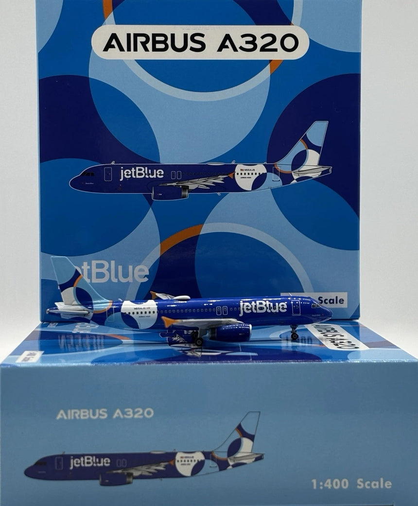 Phoenix JetBlue Airways Airbus A320 N554JB 1/400 Aircraft Scale Model