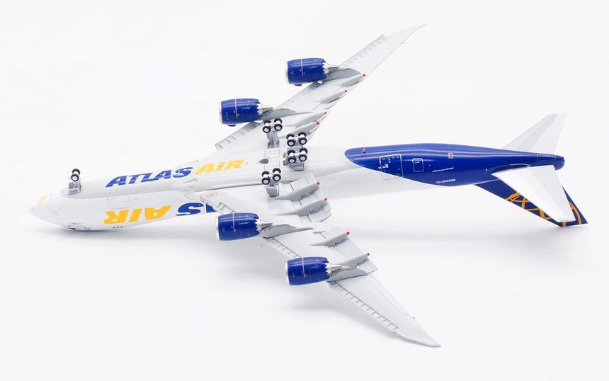 HX Models Atlas Air Boeing B747-8F N860GT Flaps-Down Version 1/400 Scale