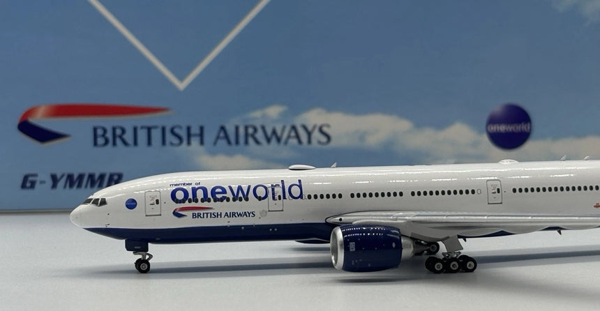 British Airways Boeing 777-200ER One World G-YMMR 1/400 Aircraft Scale Model