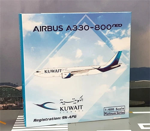 Phoenix Kuwait Airways Airbus A330-800Neo 9K-APG 1/400 Aircraft Scale Model