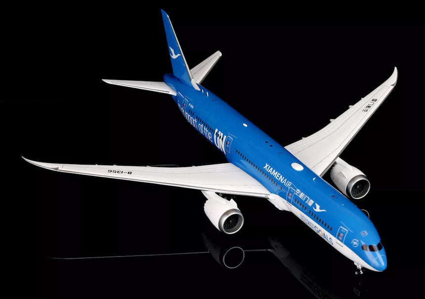SQ Wings Xiamen Airlines "United Nations GOAL Livery" Boeing B787-9 B-1356 1/200 Scale