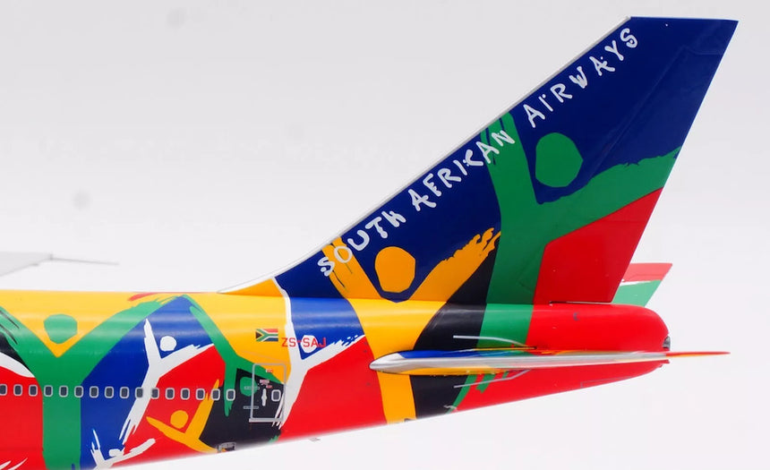 SQ Wings South African Airways "Ndizani" Boeing B747-300 ZS-SAJ 1/200 Scale