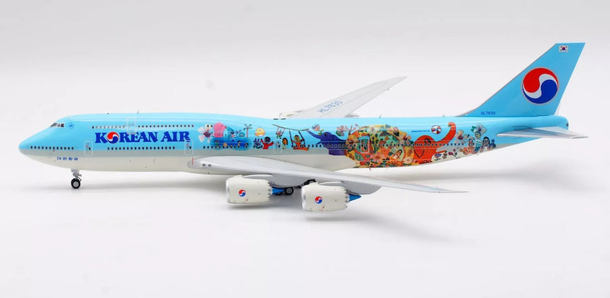 SQ Wings Korean Air "Childrens Painting" Boeing B747-8 HL7630 1/200 Scale