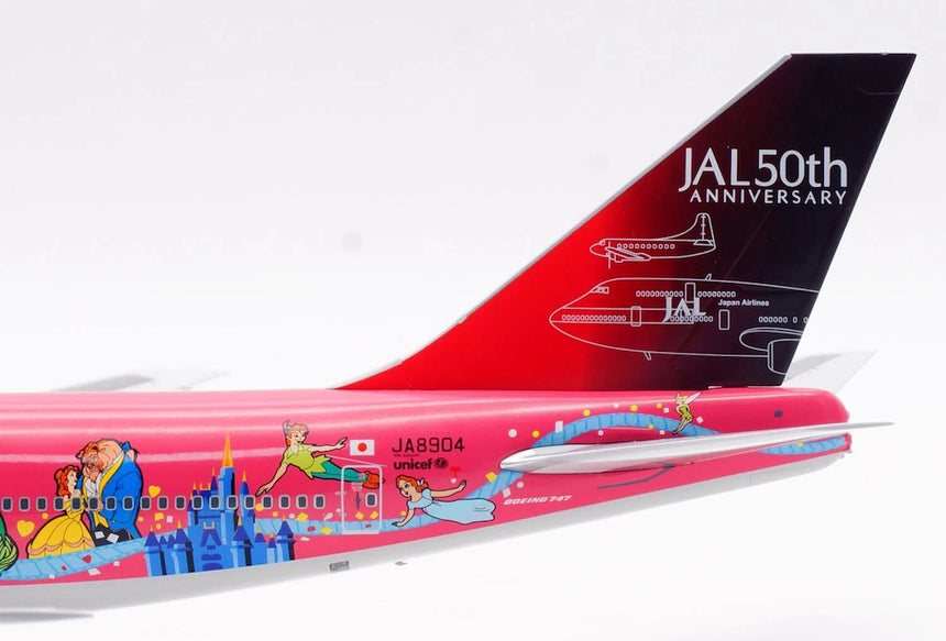 SQ Wings Japan Airlines (JAL) Boeing B747-400 JA8904 1/200 Scale