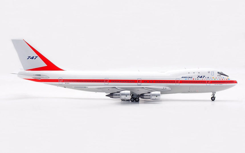 SQ Wings Boeing Company "Museum Livery" Boeing B747-100 N7470 1/200 Aircraft Scale Model