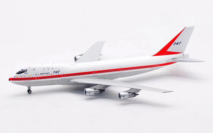 SQ Wings Boeing Company "Museum Livery" Boeing B747-100 N7470 1/200 Aircraft Scale Model