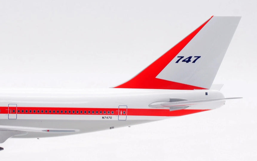 SQ Wings Boeing Company "Museum Livery" Boeing B747-100 N7470 1/200 Aircraft Scale Model