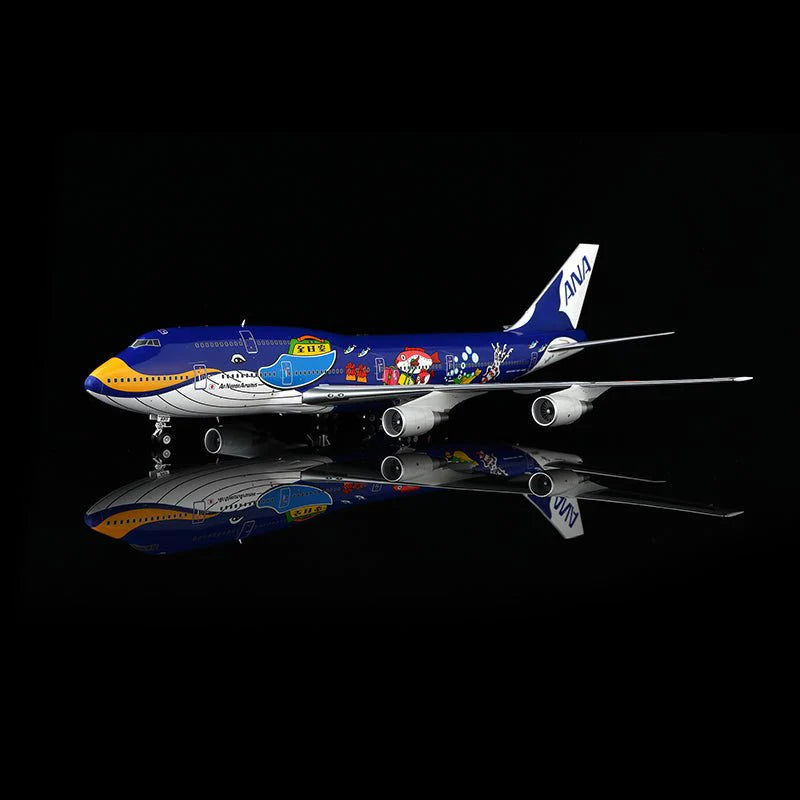 SQ Wings ANA "Marine Jumbo" Boeing B747-400D JA88963 1/200 Aircraft Scale Model