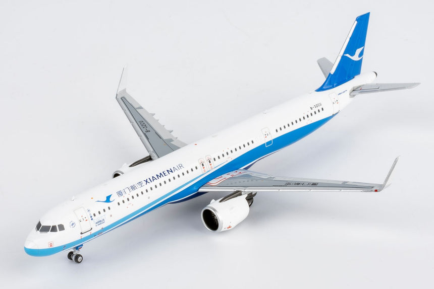 NG Models Xiamen Airlines "First Airbus for Xiamenair" sticker Airbus A321neo B-32CU 1/400 Aircraft Scale Model