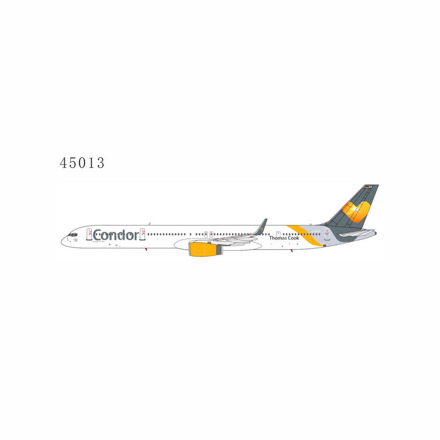 NG Models Condor Boeing 757-300 D-ABOR (Condor / Thomas Cook Airlines hybrid livery with heart tail) 1/400 Aircraft Scale Model