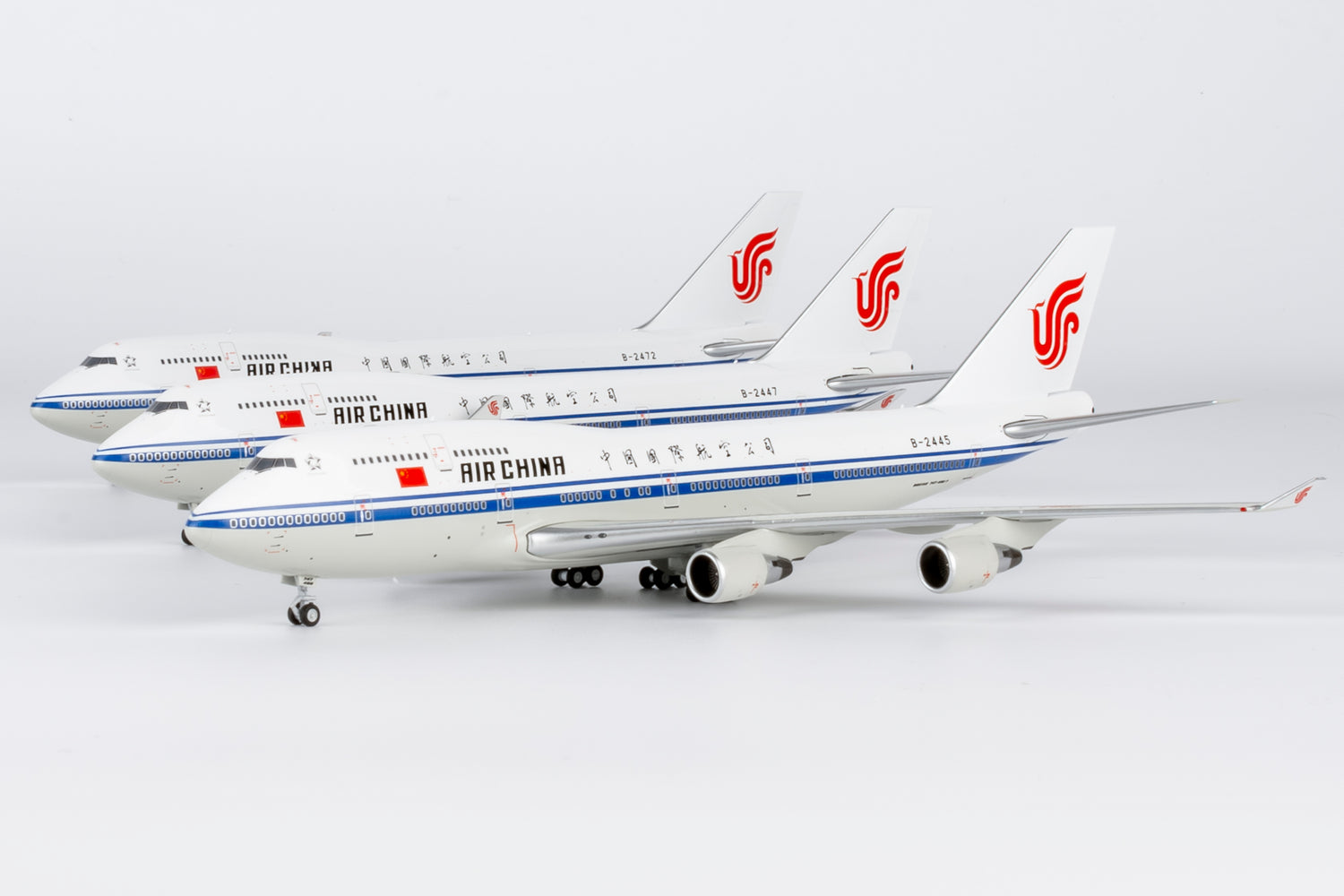 NG Models Air China "Farewell Flight" Boeing 747-400 B-2445 1/400 Aircraft Scale Model