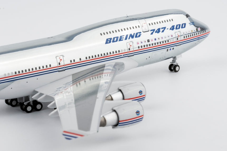 NG Models The Boeing Company Boeing House Colors Boeing 747-400 N401PW 1/400 Aircraft Scale Model