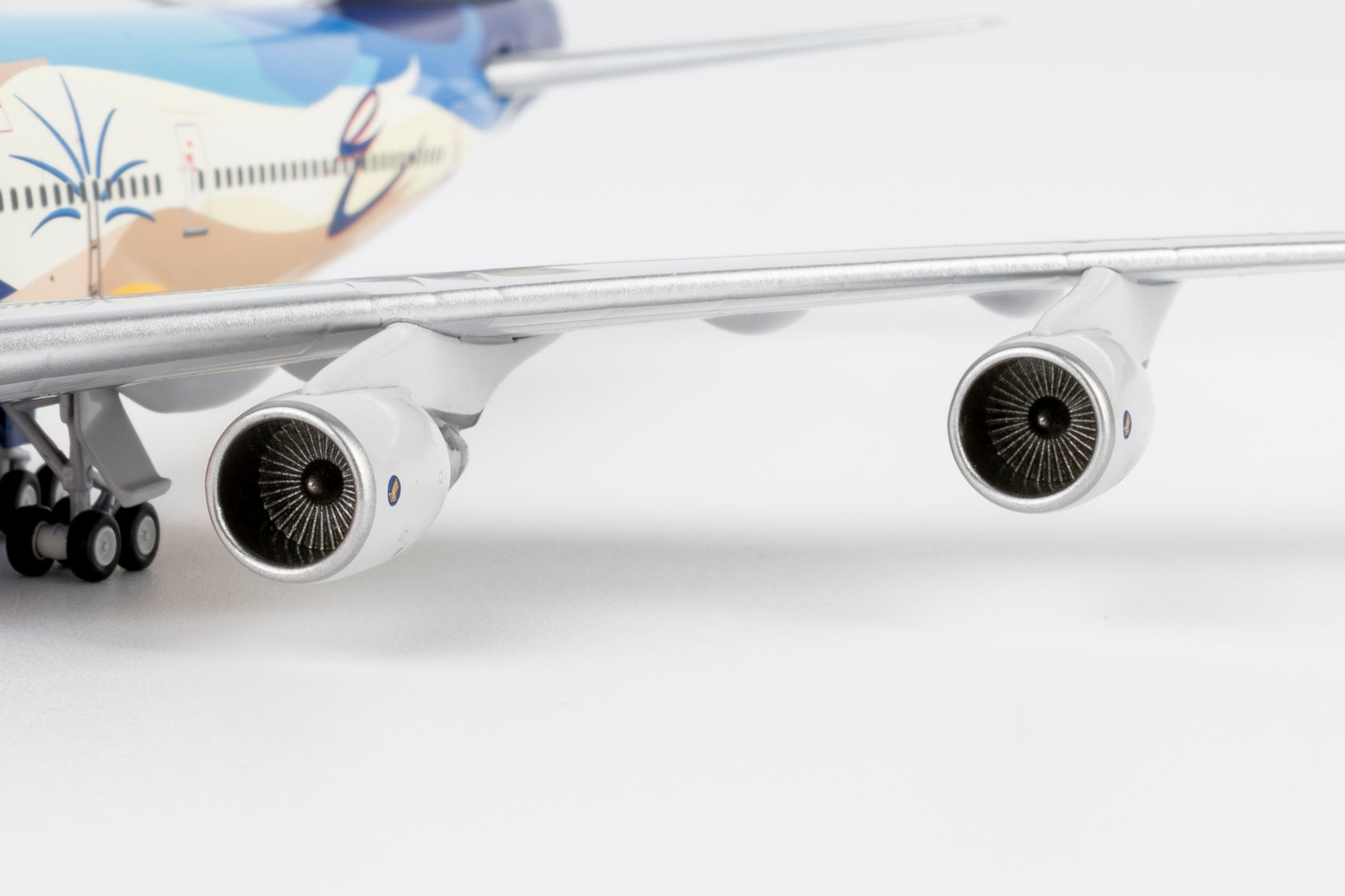 NGMODELS 1:400 B747-400 シンガポール航空 9V-SPL hx-models-b615301-singapore-