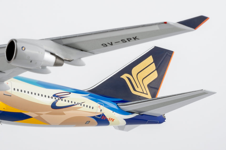NG Models Singapore Airlines "Tropical" livery Boeing 747-400 9V-SPK 1/400 Aircraft Scale Model