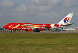Phoenix Malaysian Airlines Boeing 747-400 Hibiscus Livery 9M-MPD 1/400 Scale