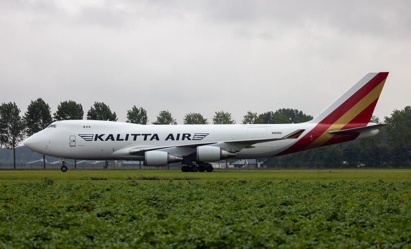 カリッタエア 747-400F N403KZ 1/400 Phoenix-models 04424 Boeing 747-400F Kalitta Air N403KZ