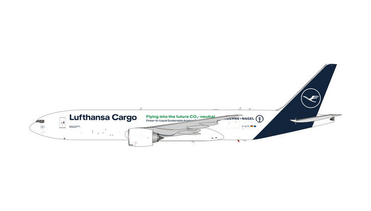 Phoenix Lufthansa Cargo "Kuehne + Nagel" Boeing 777-200F D-ALFK 1/400 Scale