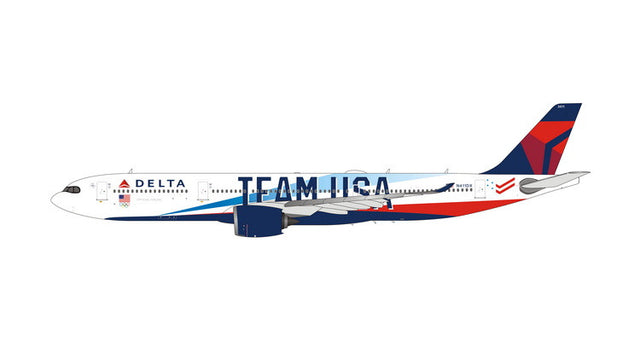 Phoenix Delta Airbus A330-900Neo TEAM USA N411DX 1/400 Aircraft Scale Model