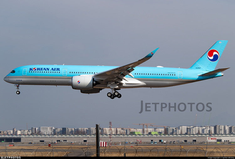 Phoenix Korean Air Airbus A350-900 HL8597 1/400 Scale
