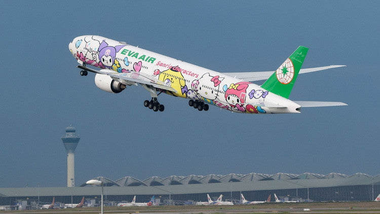 Phoenix Eva Air Jolly Jet Boeing B777-300ER B-16740 1/400 Scale