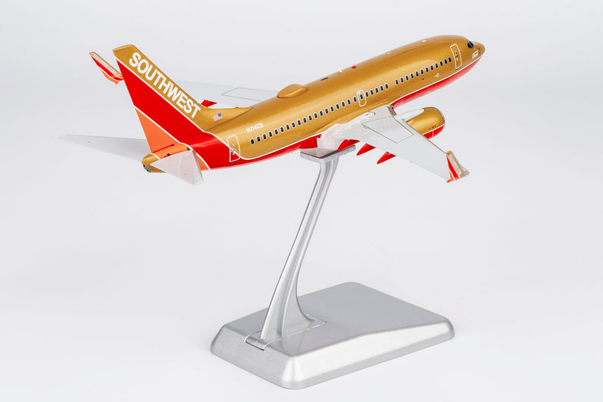 NG Models Southwest Airlines Desert Gold retro livery Boeing 737-700/w N714CB 1/200 Aircraft Scale Model