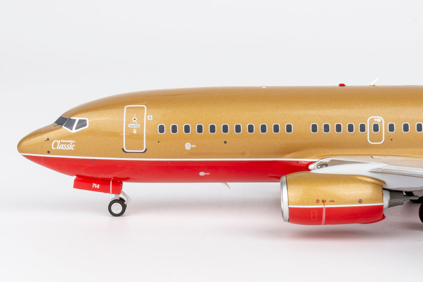 NG Models Southwest Airlines Desert Gold retro livery Boeing 737-700/w N714CB 1/200 Aircraft Scale Model