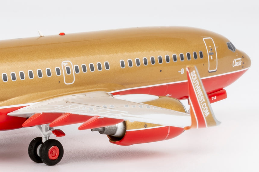 NG Models Southwest Airlines Desert Gold retro livery Boeing 737-700/w N714CB 1/200 Aircraft Scale Model