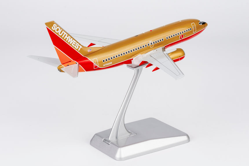 NG Models Southwest Airlines Mustard rocket livery without winglets Boeing 737-700 N758SW 1/200 Aircraft Scale Model