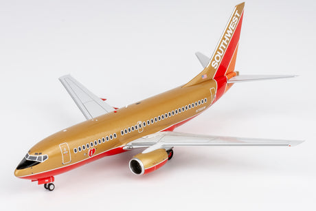 NG Models Southwest Airlines Mustard rocket livery without winglets Boeing 737-700 N758SW 1/200 Aircraft Scale Model