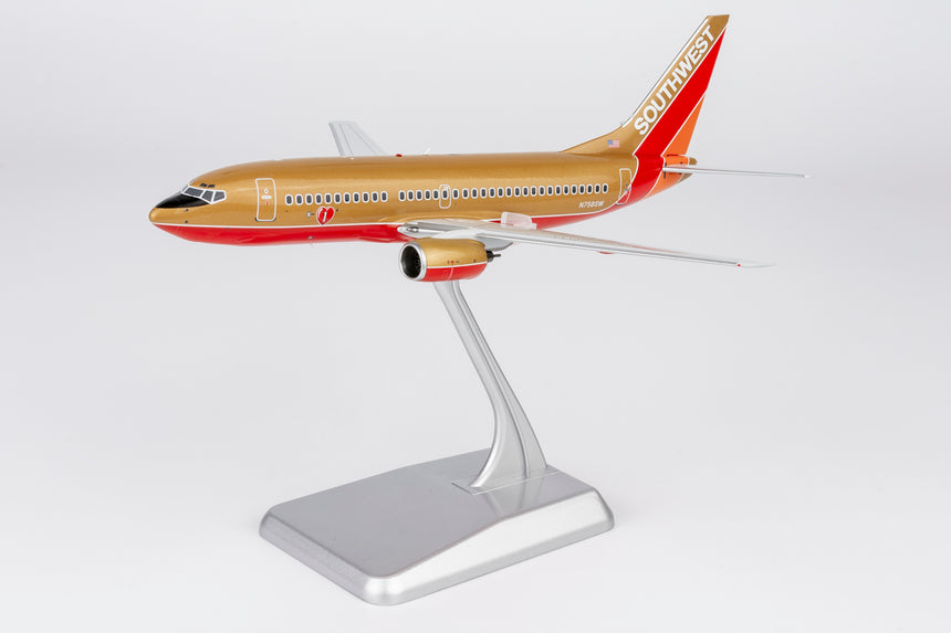 NG Models Southwest Airlines Mustard rocket livery without winglets Boeing 737-700 N758SW 1/200 Aircraft Scale Model