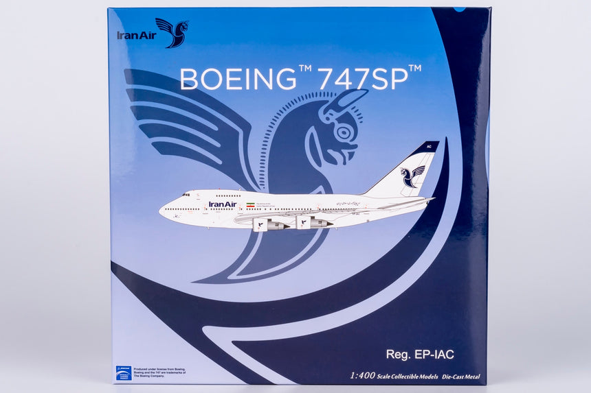 NG Models Iran Air "Last Flight" Boeing 747SP EP-IAC 1/400 Scale