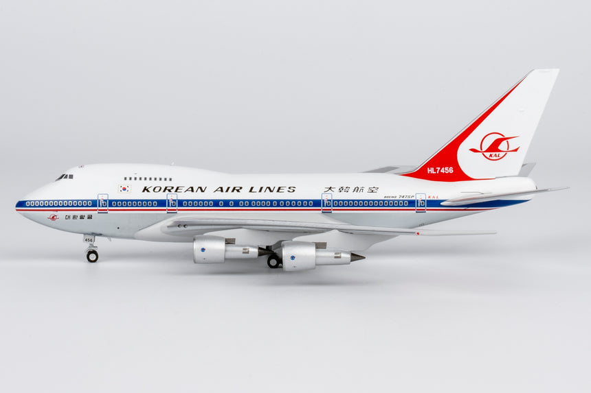 NG Models Korean Air (delivery colors) Boeing 747SP HL7456 1/400 Aircraft Scale Model
