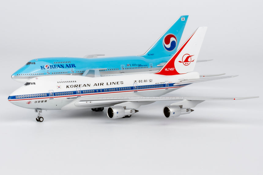 NG Models Korean Air (delivery colors) Boeing 747SP HL7457 1/400 Aircraft Scale Model
