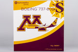 NG Models Sun Country Airlines "New Golden Gophers" Livery Boeing 737-800/w N809SY 1/200 Aircraft Scale Model
