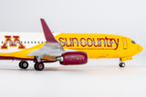 NG Models Sun Country Airlines "New Golden Gophers" Livery Boeing 737-800/w N809SY 1/200 Aircraft Scale Model